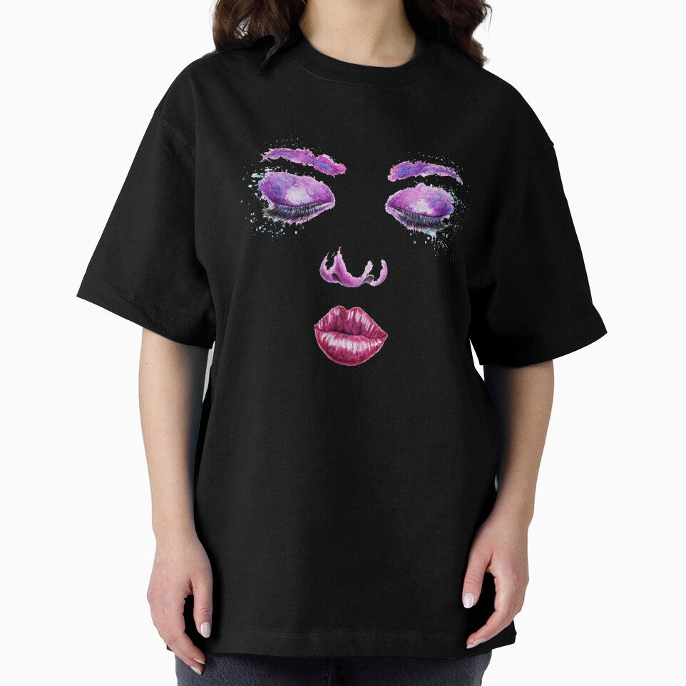 Bisous Moi - Modern Minimalist Feminine Line Art Drawing by 4wordsmovement