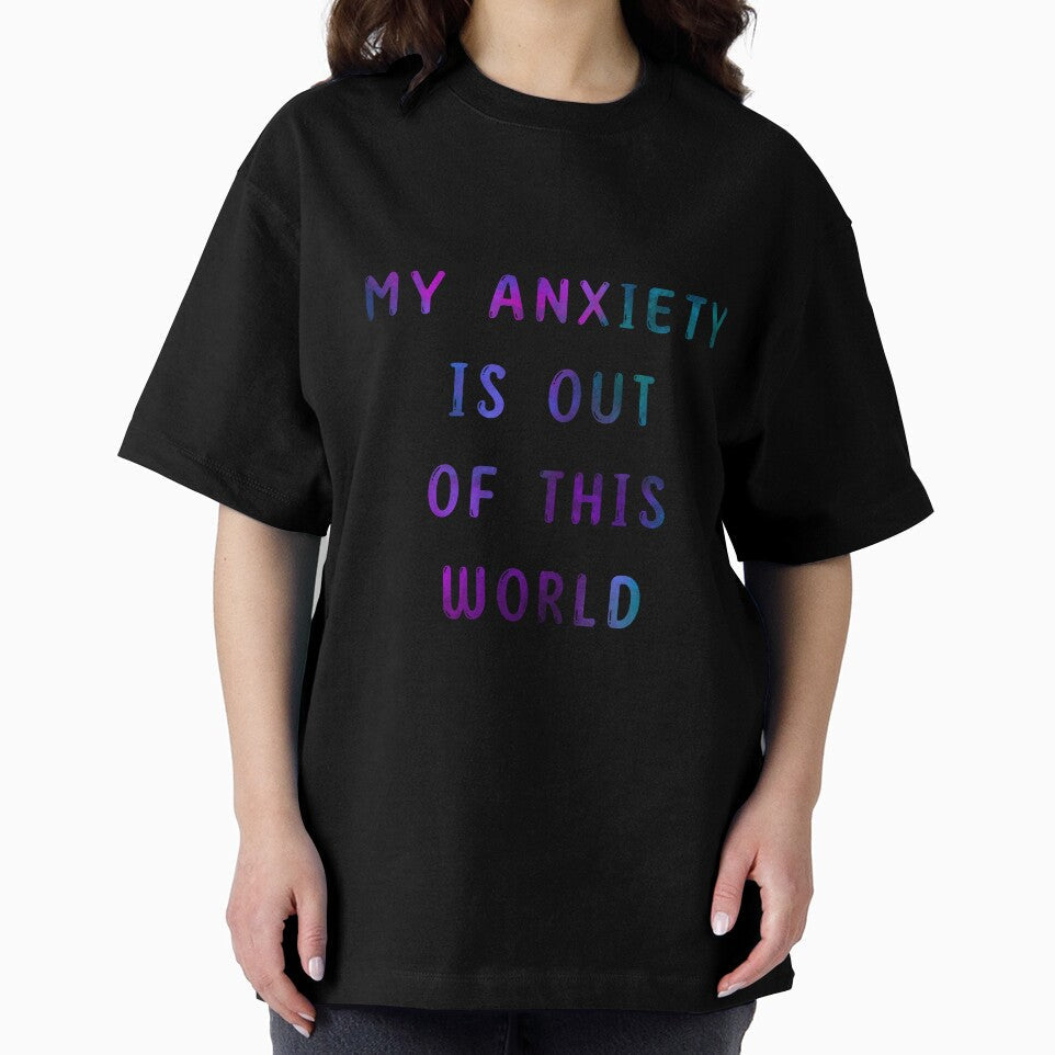 Galaxy anxiety by snailfarmer22 Unisex , , , Long Sleeve Tee