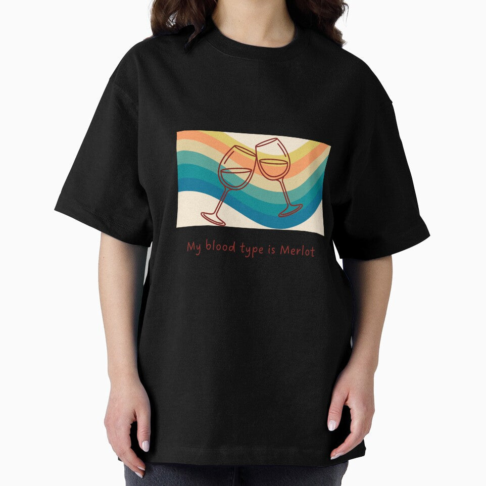 Copia de Wine Time - Red Wine Stain for Wine Enthusiasts by siempredesign Unisex , , , Long Sleeve Tee
