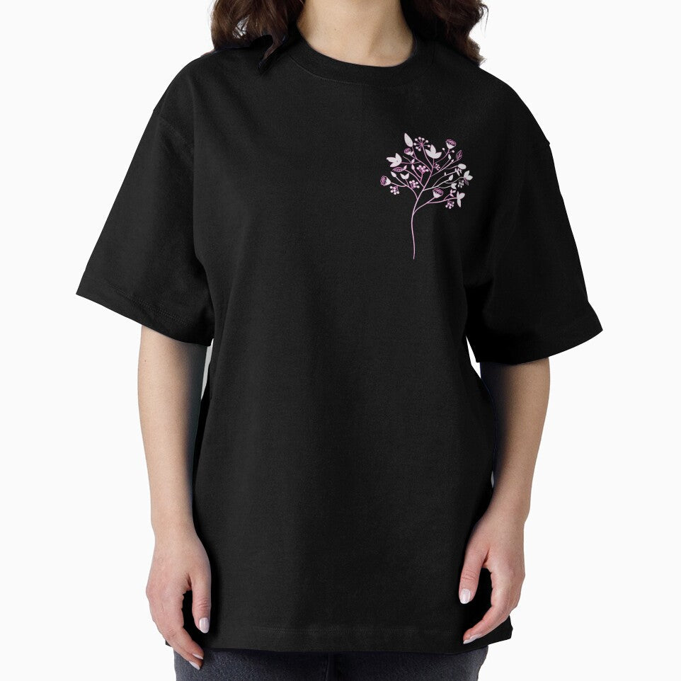 Sketched Tree - Pink by abusygirl Unisex , , , Long Sleeve Tee