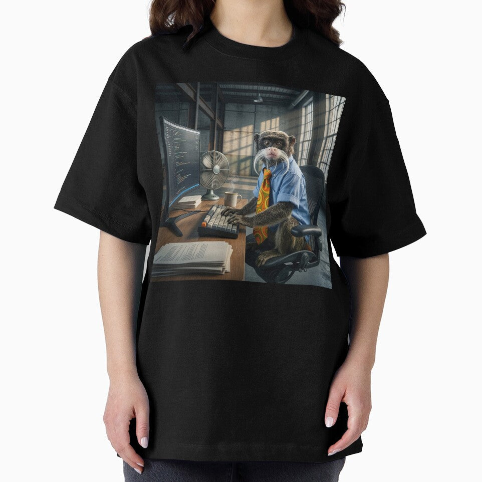 Another Impeccably Dressed Day at the Office by Tridentulus Unisex , , , Long Sleeve Tee
