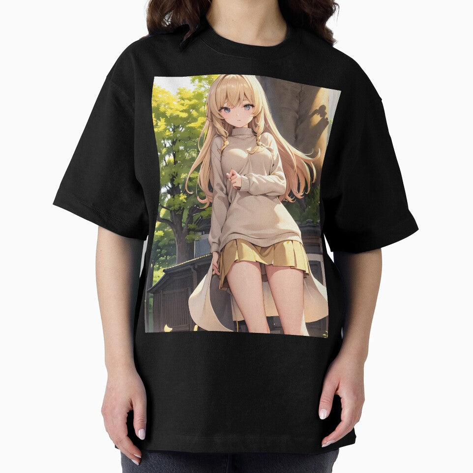 Mahiru Shiina Angel Next Door Golden Forest Stroll by justnickthings Unisex , , , Long Sleeve Tee