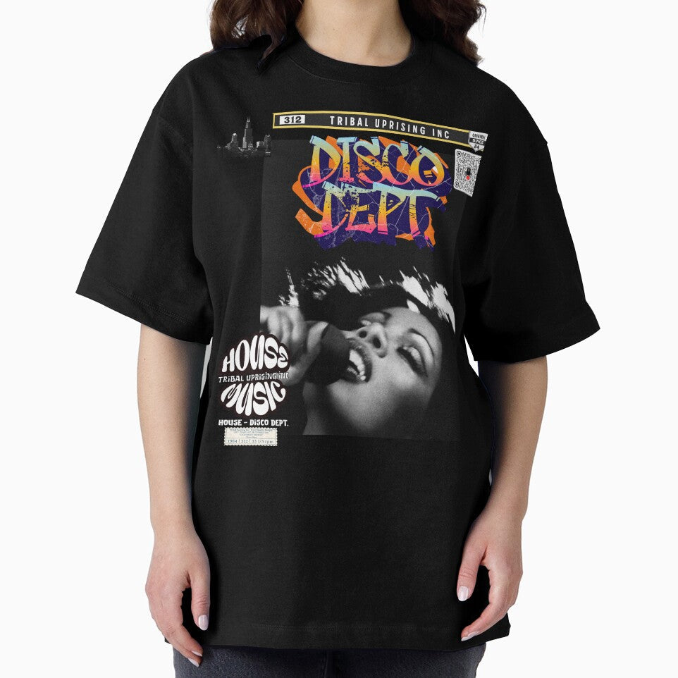Tribal Uprising Inc.- Disco Dept. Cover : Disco Summer by Tribal Uprising Inc Unisex , , , Long Sleeve Tee