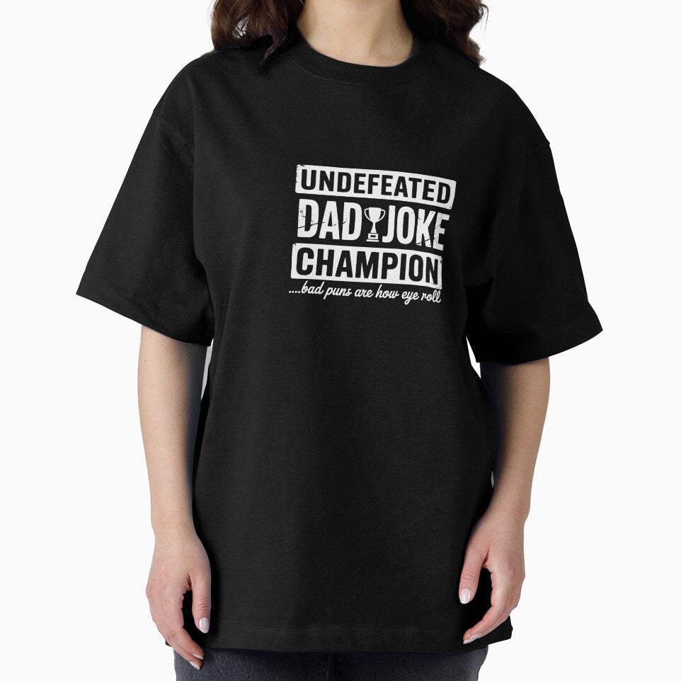 Dad Joke Champion by SapfireStuArt Unisex , , , Long Sleeve Tee