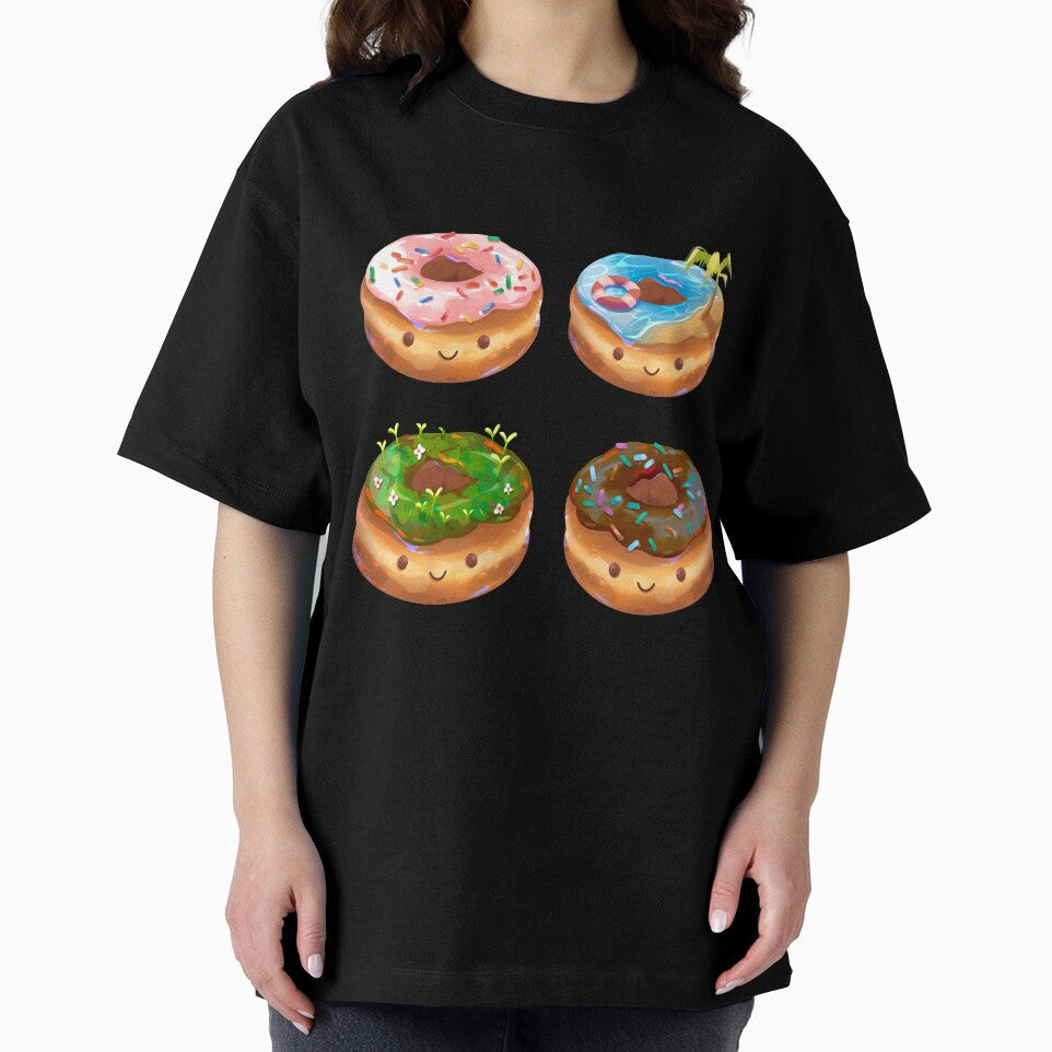 Donut Destinations Pack by GalaxyChicken Unisex , , , Long Sleeve Tee