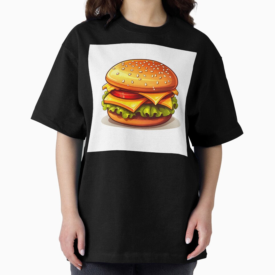 Luscious Burger by FarOutTees Unisex , , , Long Sleeve Tee