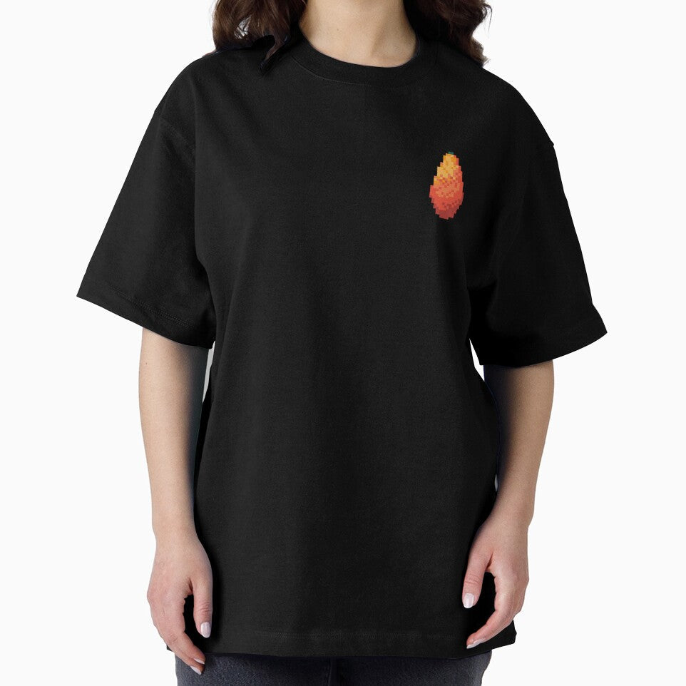 Pixel Papaya - pixel food art by LittleFoodShop Unisex , , , Long Sleeve Tee