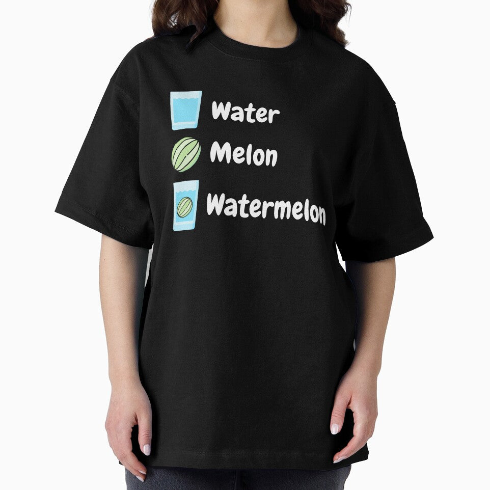 Water Melon Watermelon Bad Dad Joke by Manifest-Style Unisex , , , Long Sleeve Tee