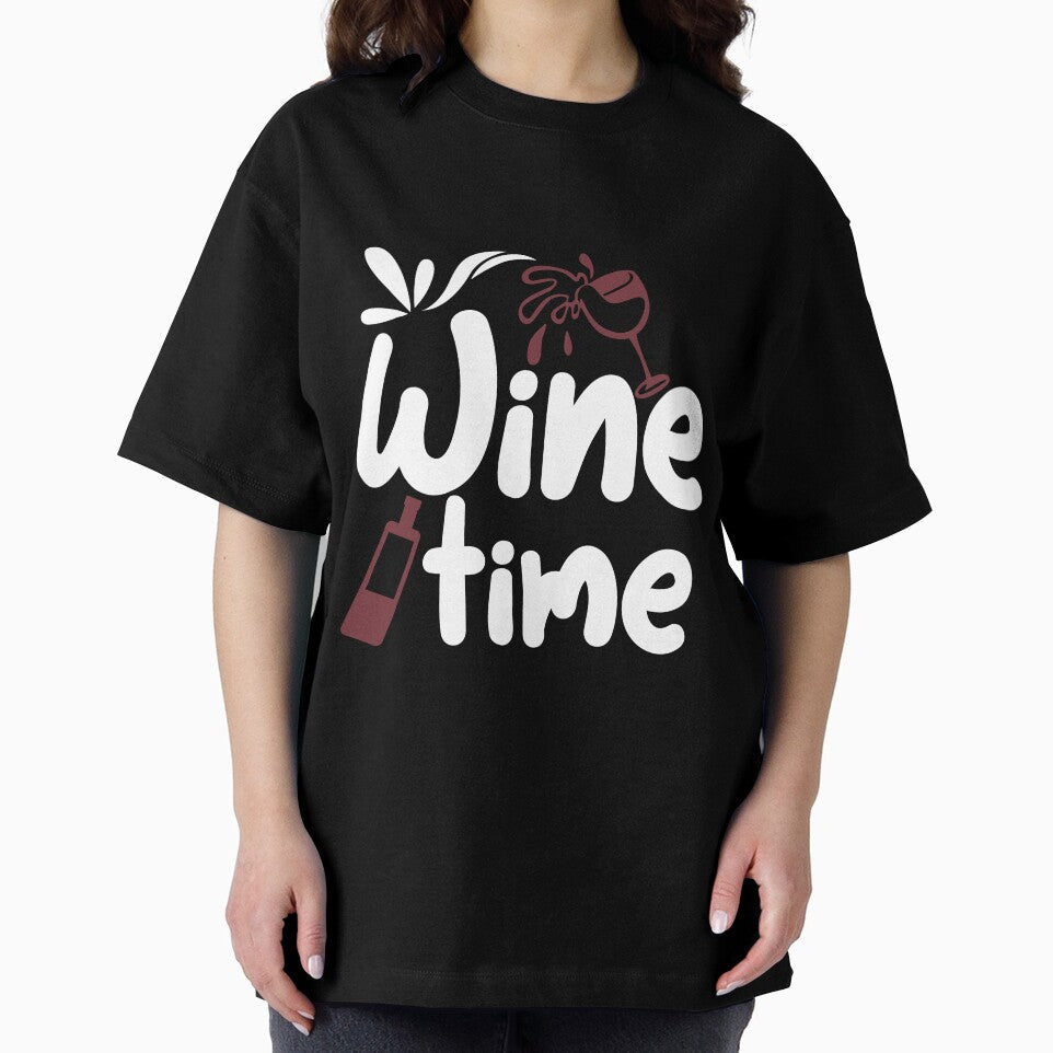 It's Wine Time somewhere, for wine lovers, happy hour by Schuva Unisex , , , Long Sleeve Tee