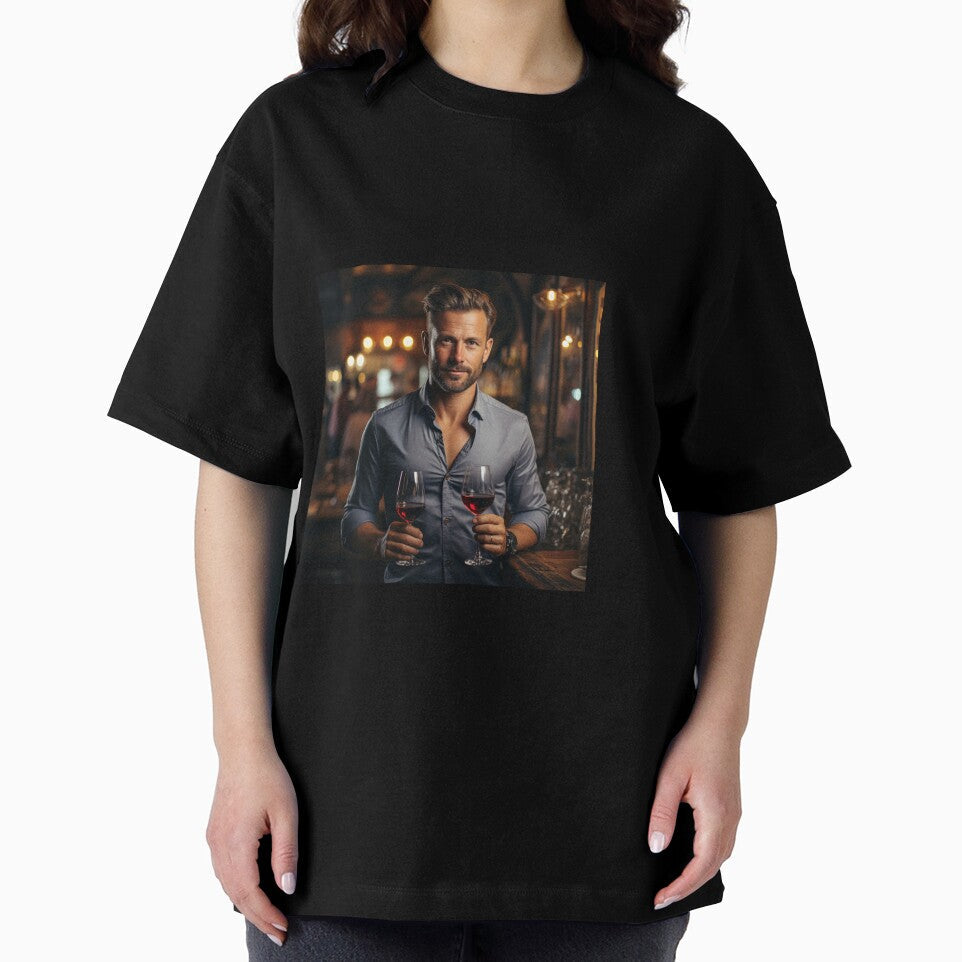 Sommelier Pairing Wine for Upscale Restaurant by TheBrainArt Unisex , , , Long Sleeve Tee