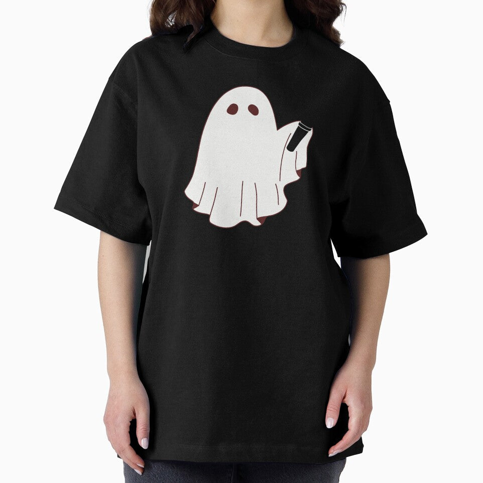 Spooky Season Funny Introvert Singing by CCKimShop Unisex , , , Long Sleeve Tee