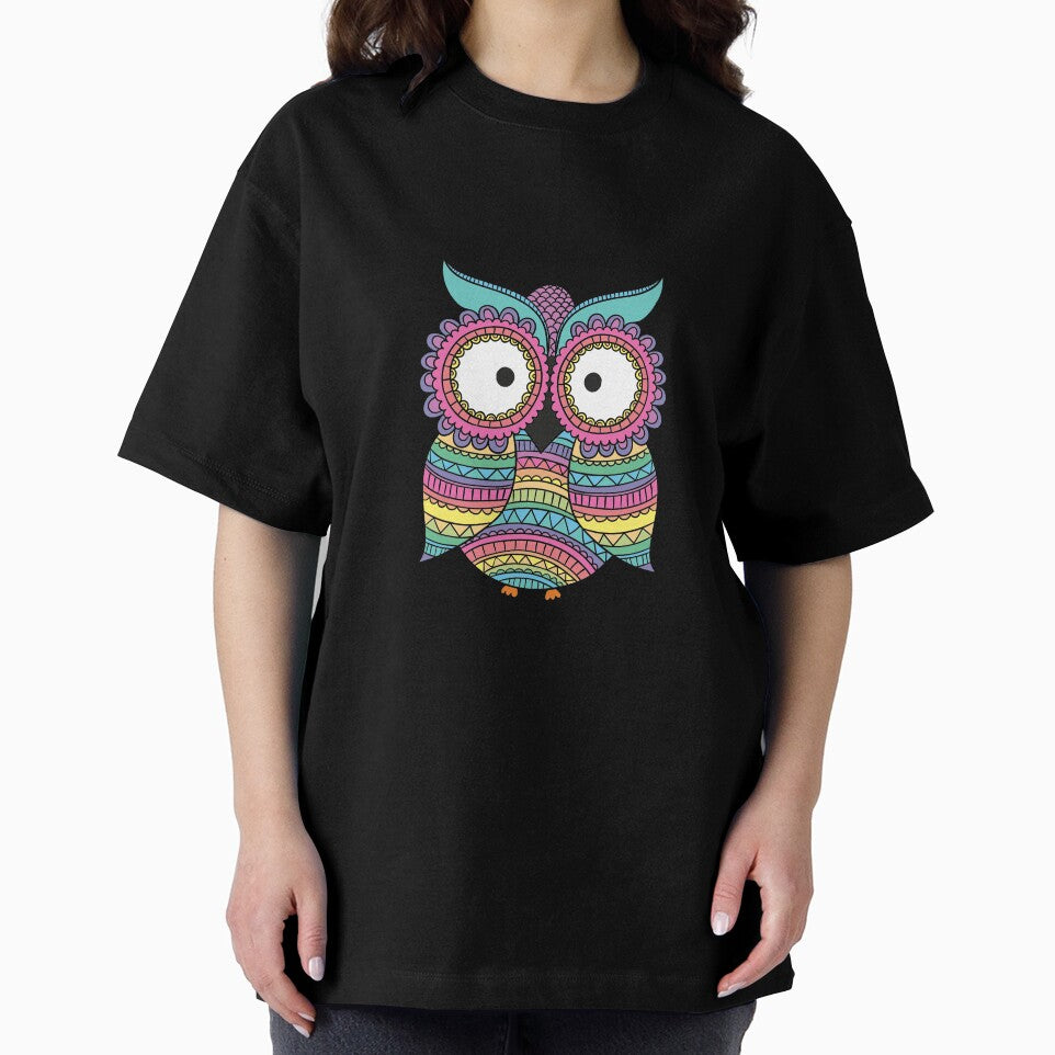 Cute Owl Short-Sleeve by Matthew Whittaker Unisex , , , Long Sleeve Tee