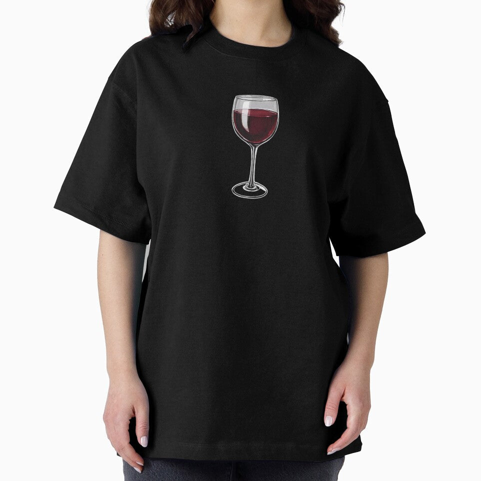 Glass of Wine by Aquillashop Unisex , , , Long Sleeve Tee
