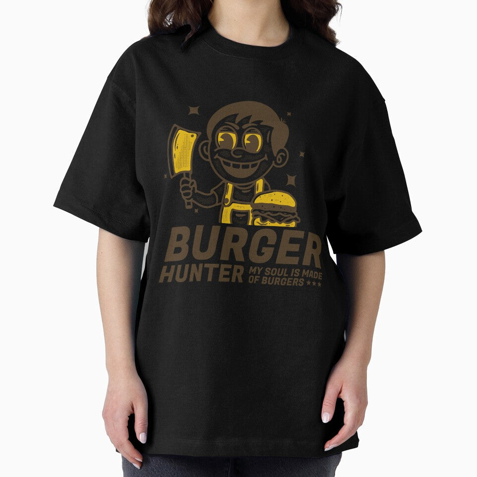 Burger Hunter by adipra Unisex , , , Long Sleeve Tee