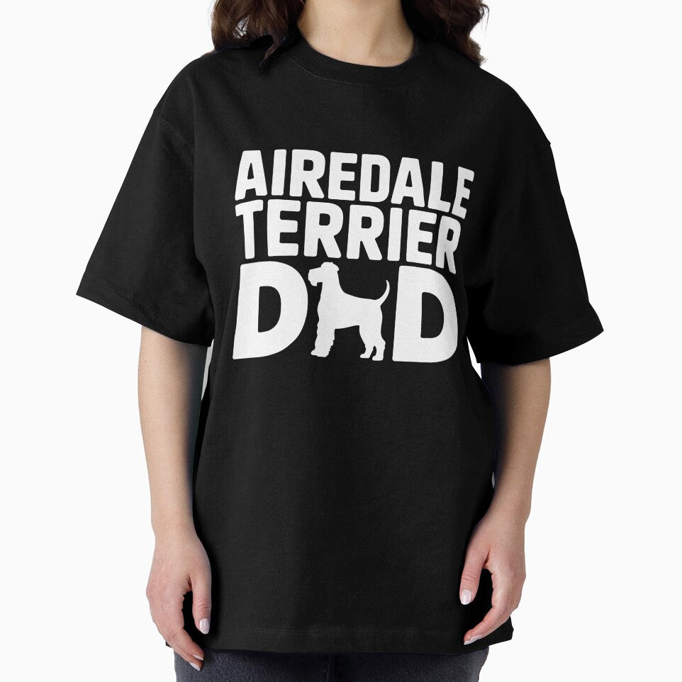 Airedale Terrier Dad by theartfulaspie