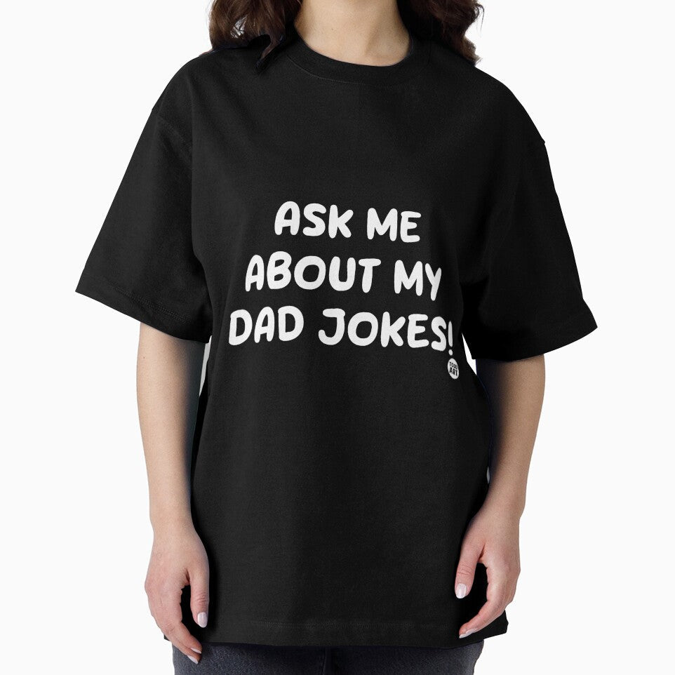 ASK ME ABOUT MY DAD JOKES by TODD GOLDMAN Unisex , , , Long Sleeve Tee