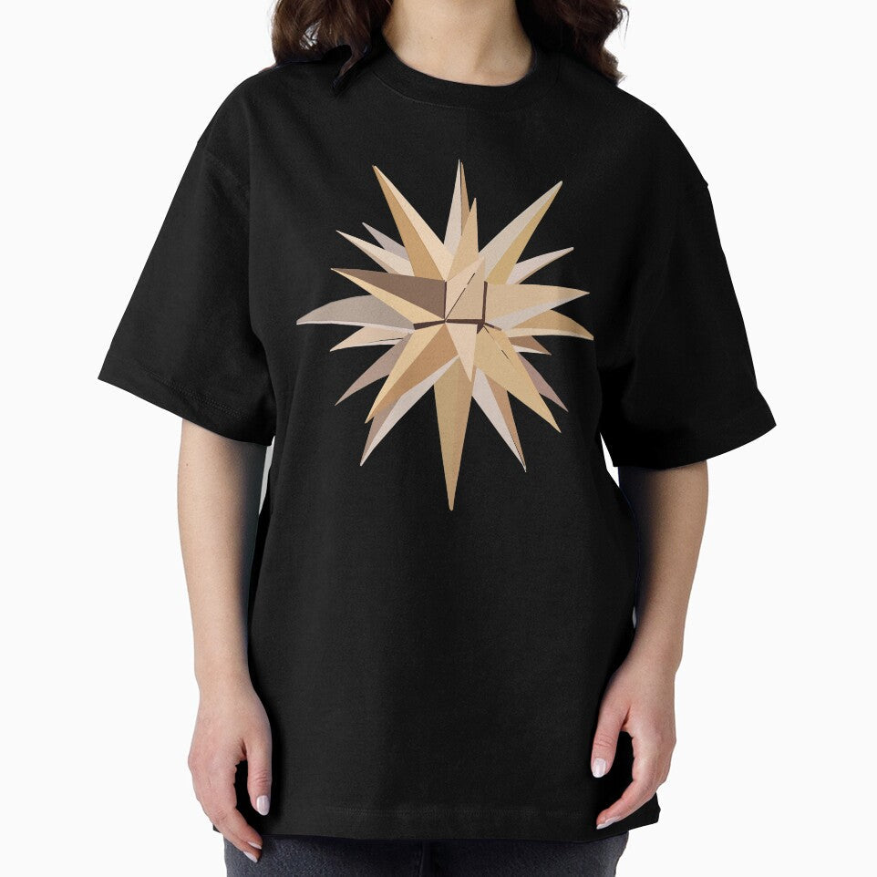 Moravian Star by Nora Sawyer Unisex , , , Long Sleeve Tee