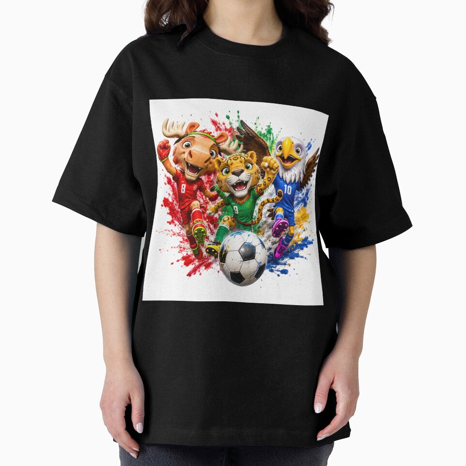 World Football Mascots – Ultimate Soccer Fan Cartoon Design by allin14fun