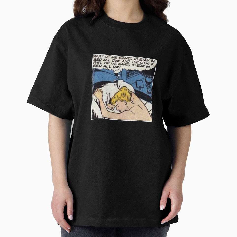 Part of Me Wants to Stay in Bed All Day by joshpincus Unisex , , , Long Sleeve Tee