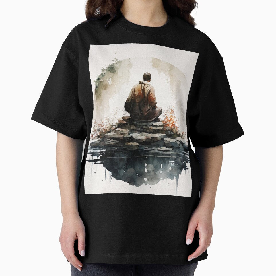 meditation watercolor by shokA Design