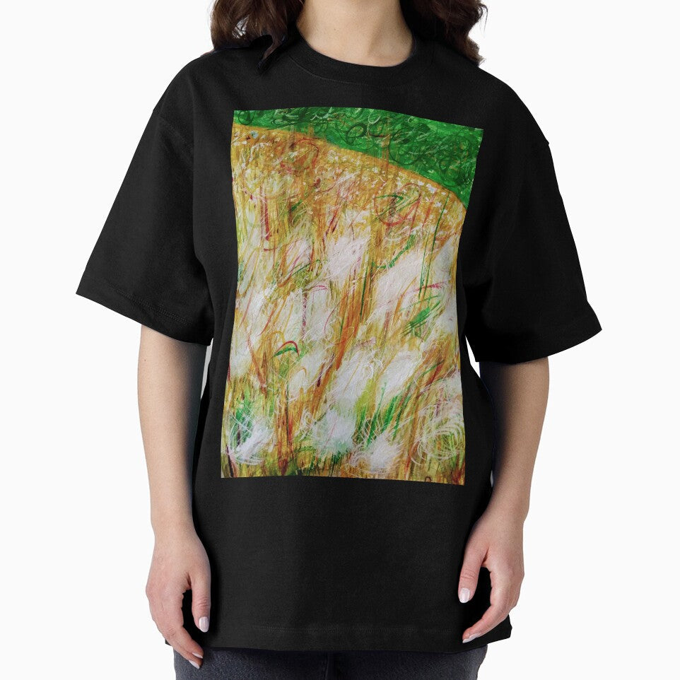 Cotton Grass, Plu'r Gweunydd by ArtinyourHeart Unisex , , , Long Sleeve Tee