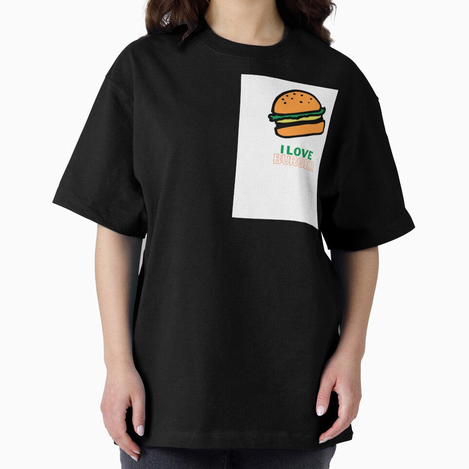 I love burger by Vimal Bamratkar Unisex , , , Long Sleeve Tee