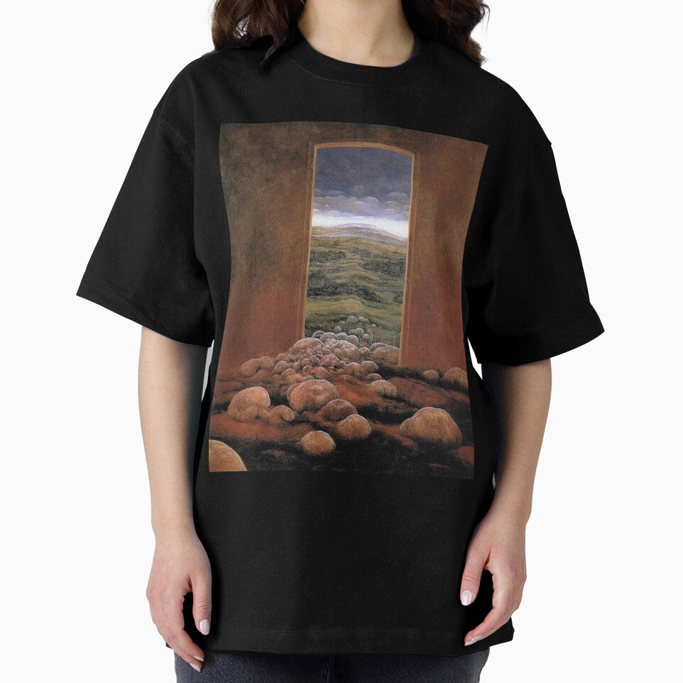 Untitled (Doorway), by Zdzisław Beksiński by JustContemplate