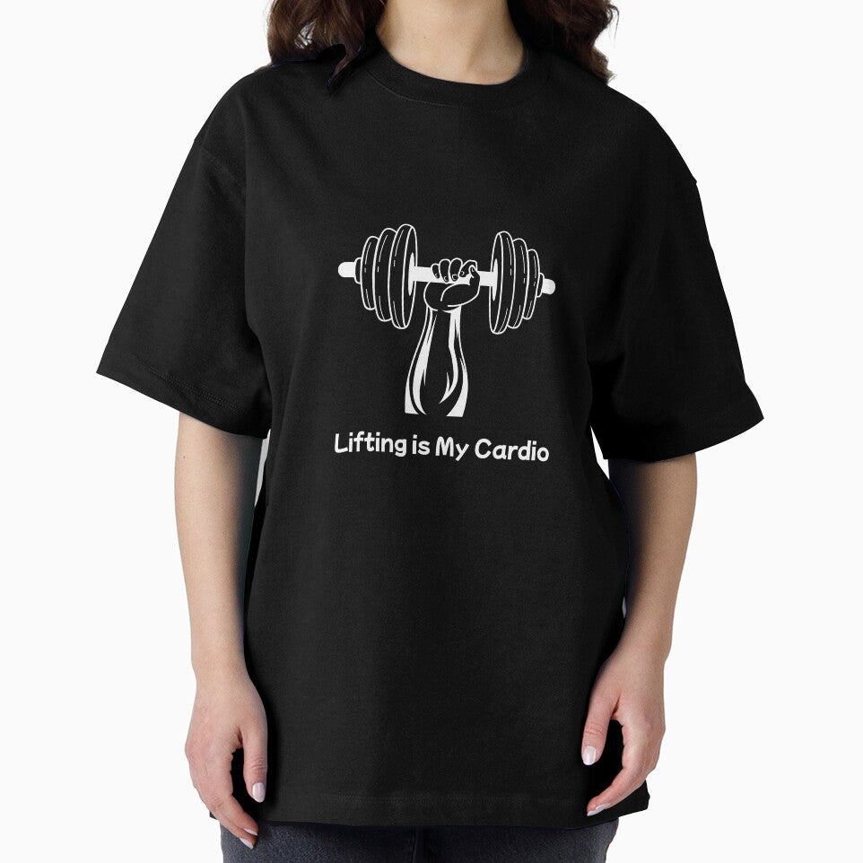 Funny Fitness Dumbbells T-shirt by SBL-Prints