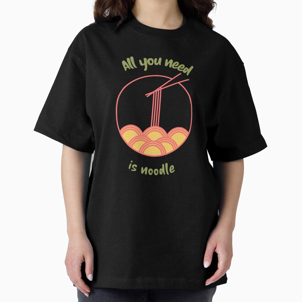 All You Need is Noodle by ManaBest Unisex , , , Long Sleeve Tee