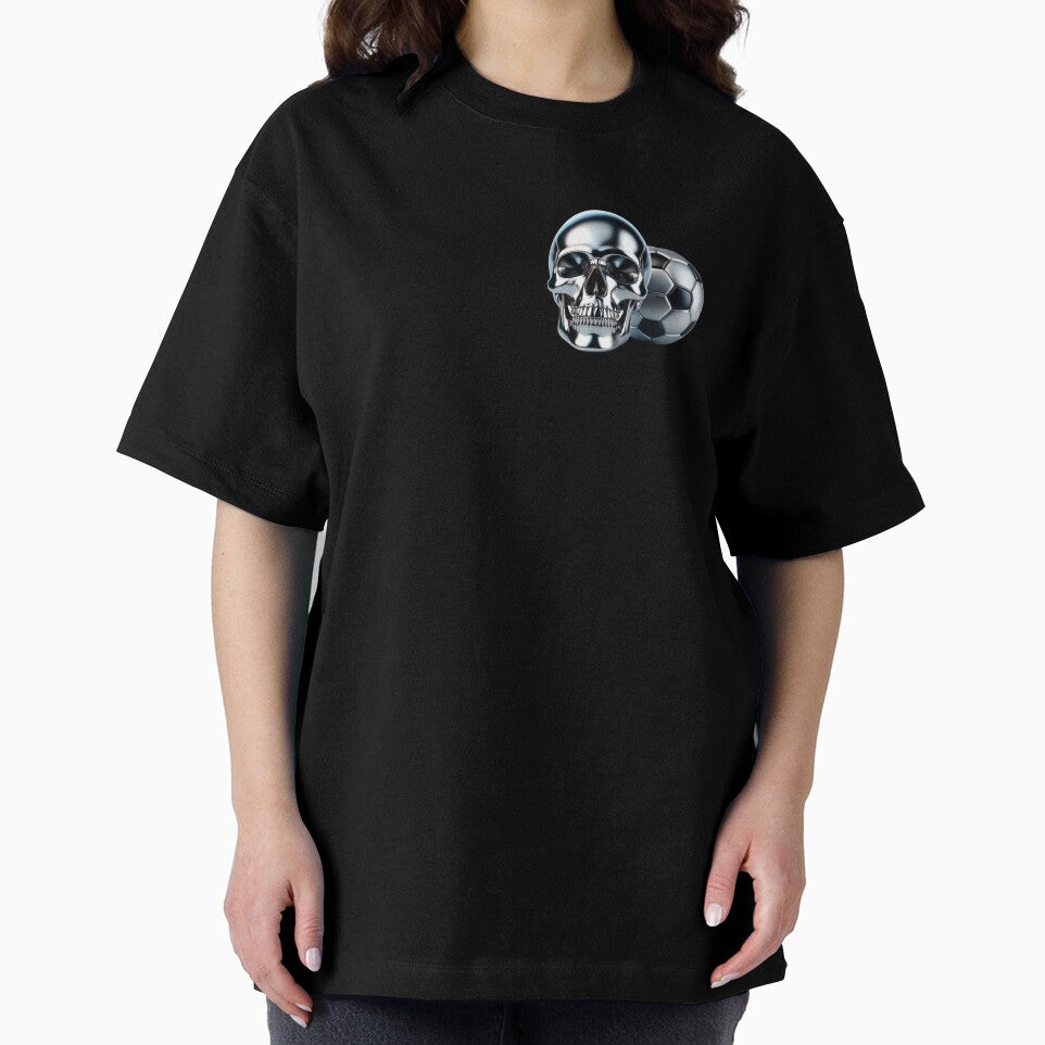 My Soccer Ball Forever - Black Background, Small Pattern by GaborSkeleton