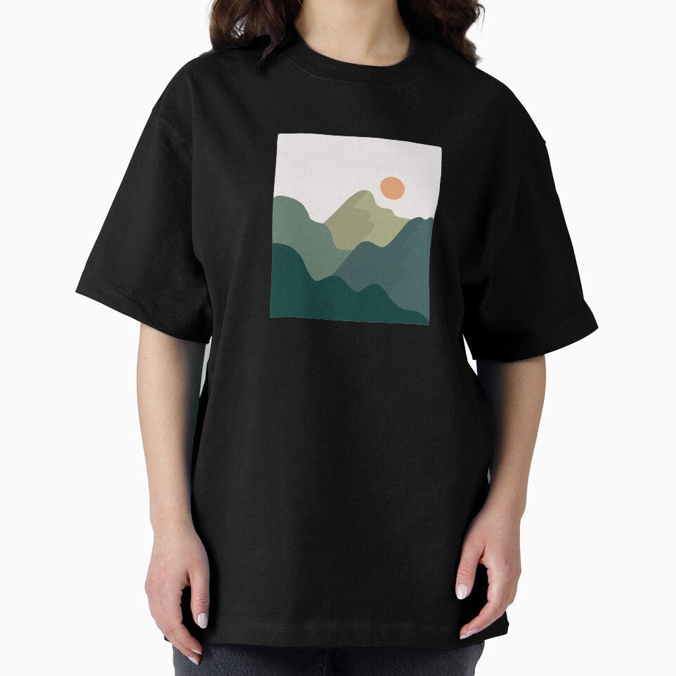 simple mountains design by lucy-arts Unisex , , , Long Sleeve Tee