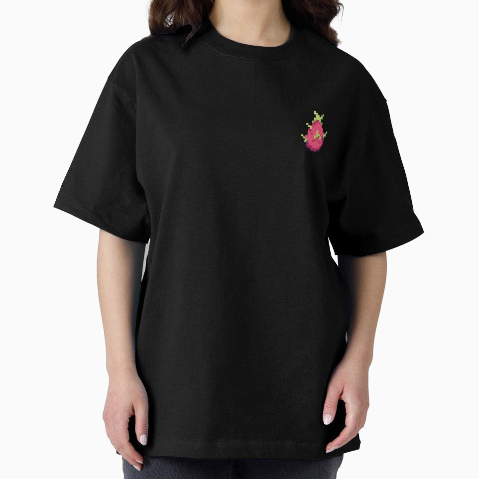 Pixel Dragon fruit - pixel food art by LittleFoodShop Unisex , , , Long Sleeve Tee