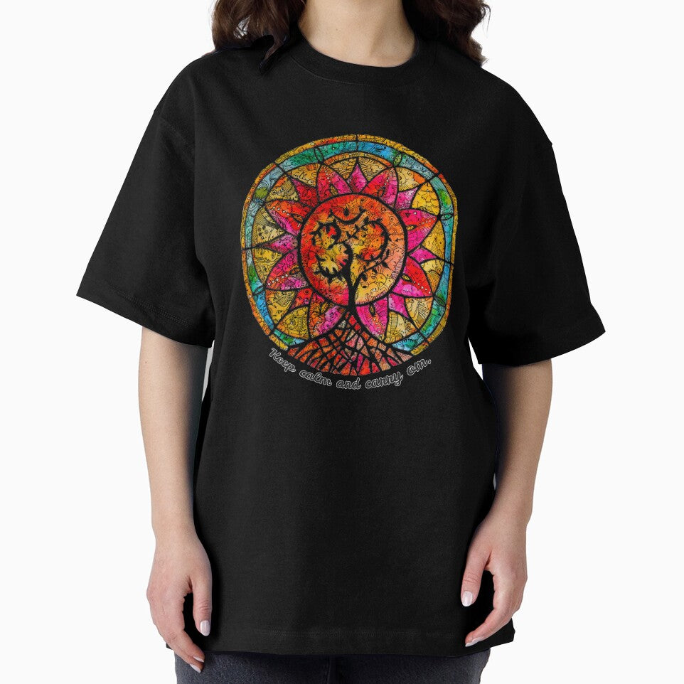 Carry Om Tree Of Life Mandala by mishyrowan