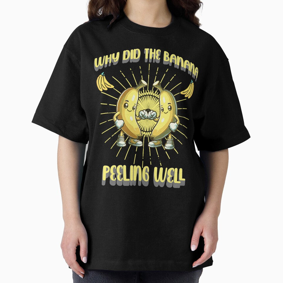 Funny banana joke by JennyFinns Unisex , , , Long Sleeve Tee