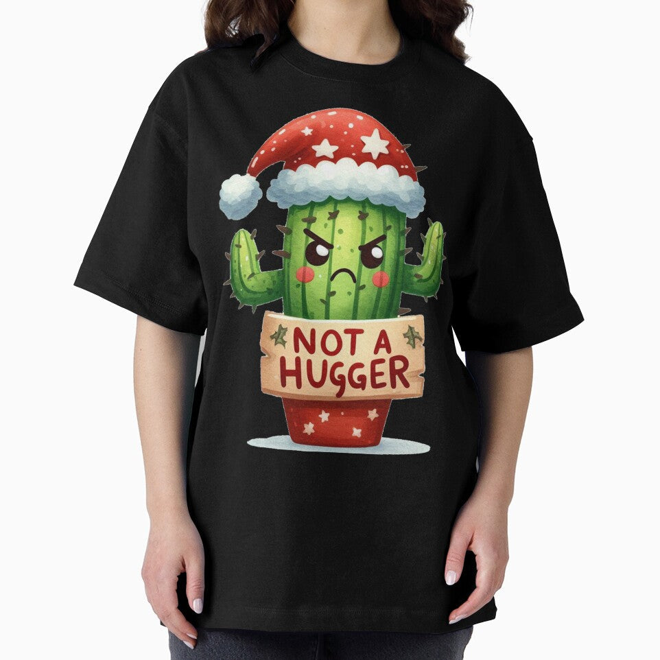 Funny Sarcastic Not A Hugger by maximinano100k Unisex , , , Long Sleeve Tee