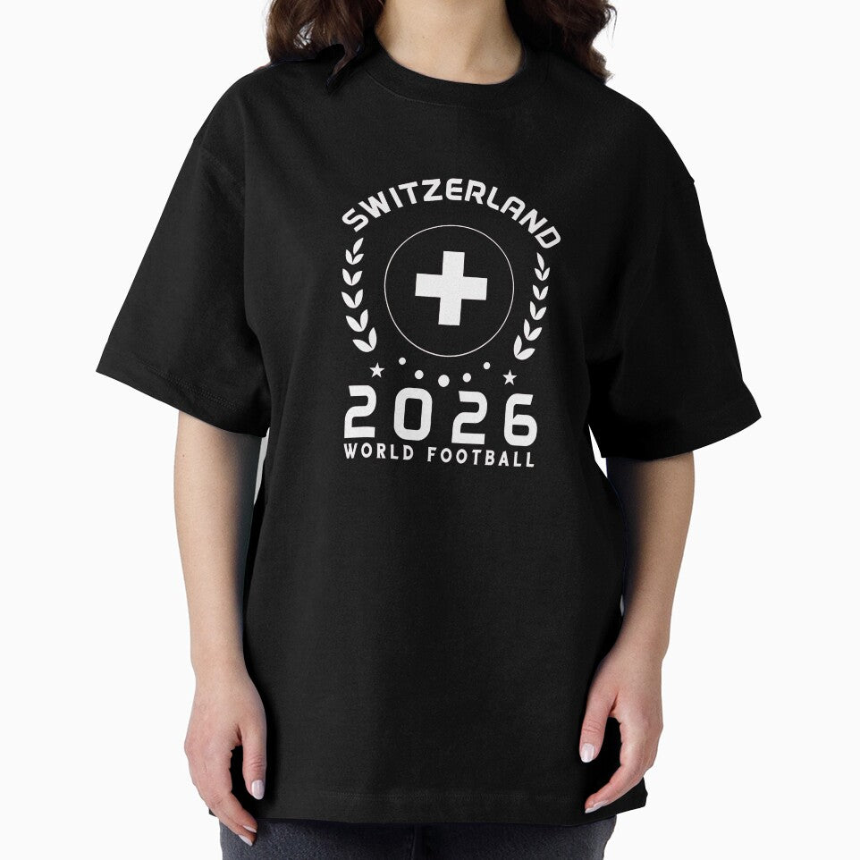 World Cup 2026 Switzerland Football Fan Swiss Supporter T-Shirt_85614346 by rattiya2009