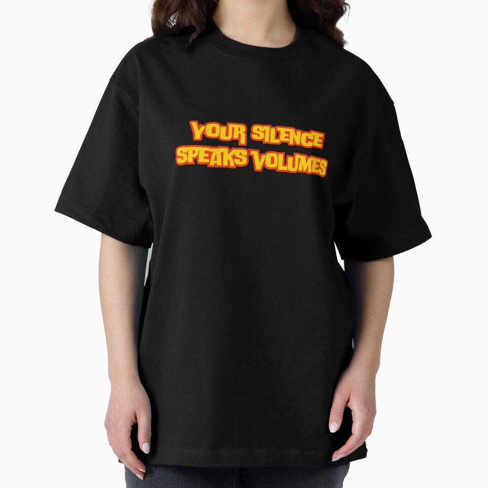 Your silence speaks volumes by AngelArtss Unisex , , , Long Sleeve Tee