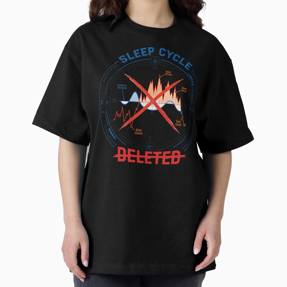 Sleep Cycle Deleted by xmoudx Unisex , , , Long Sleeve Tee