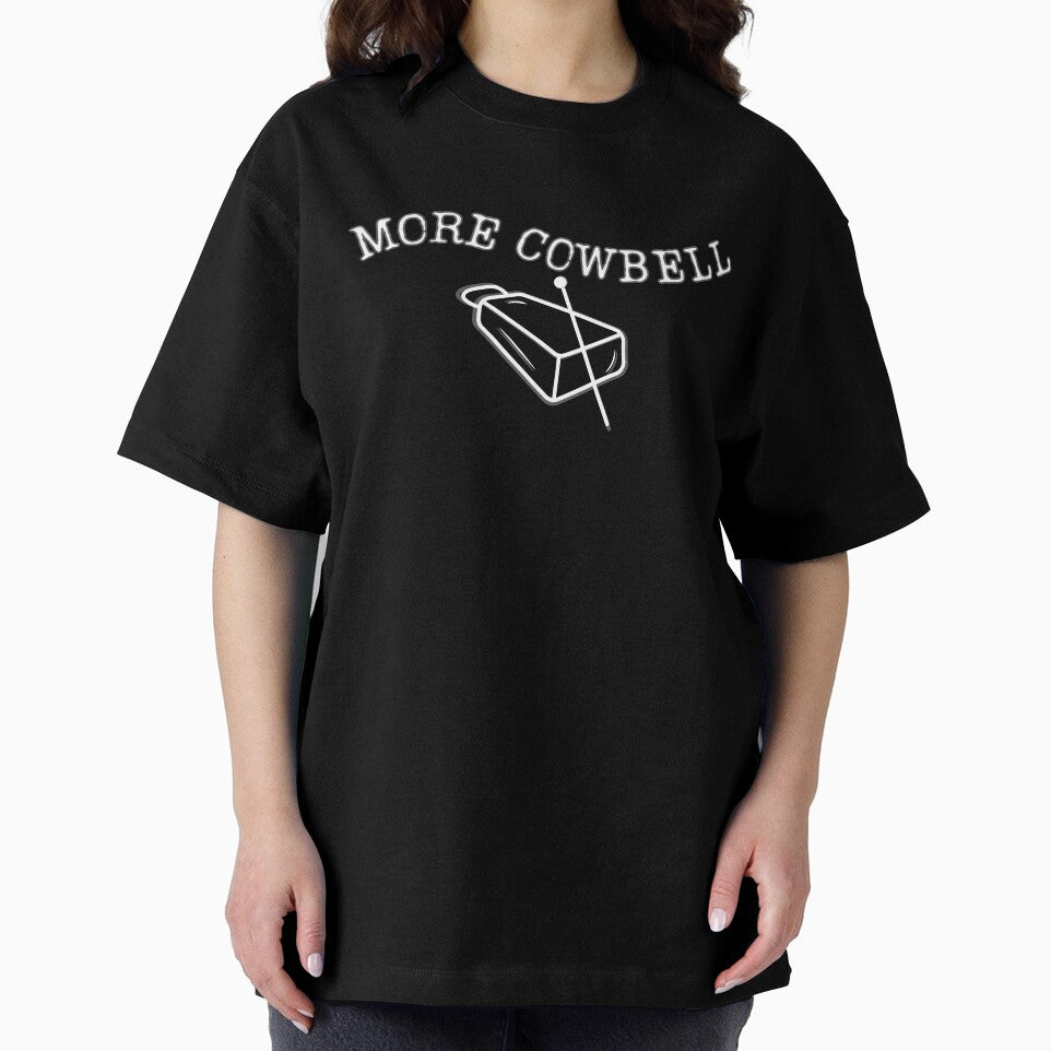 Vintage Funny Quote More Cowbell T-Shirt, Funny Novelty Men Women Tee by Viran-Designs