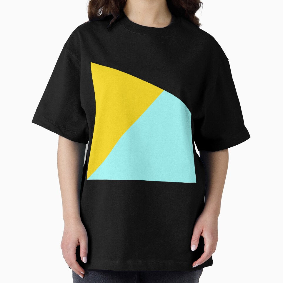 NORDIC Color Blocks Yellow Blue Black by Delinda Graphic Studio
