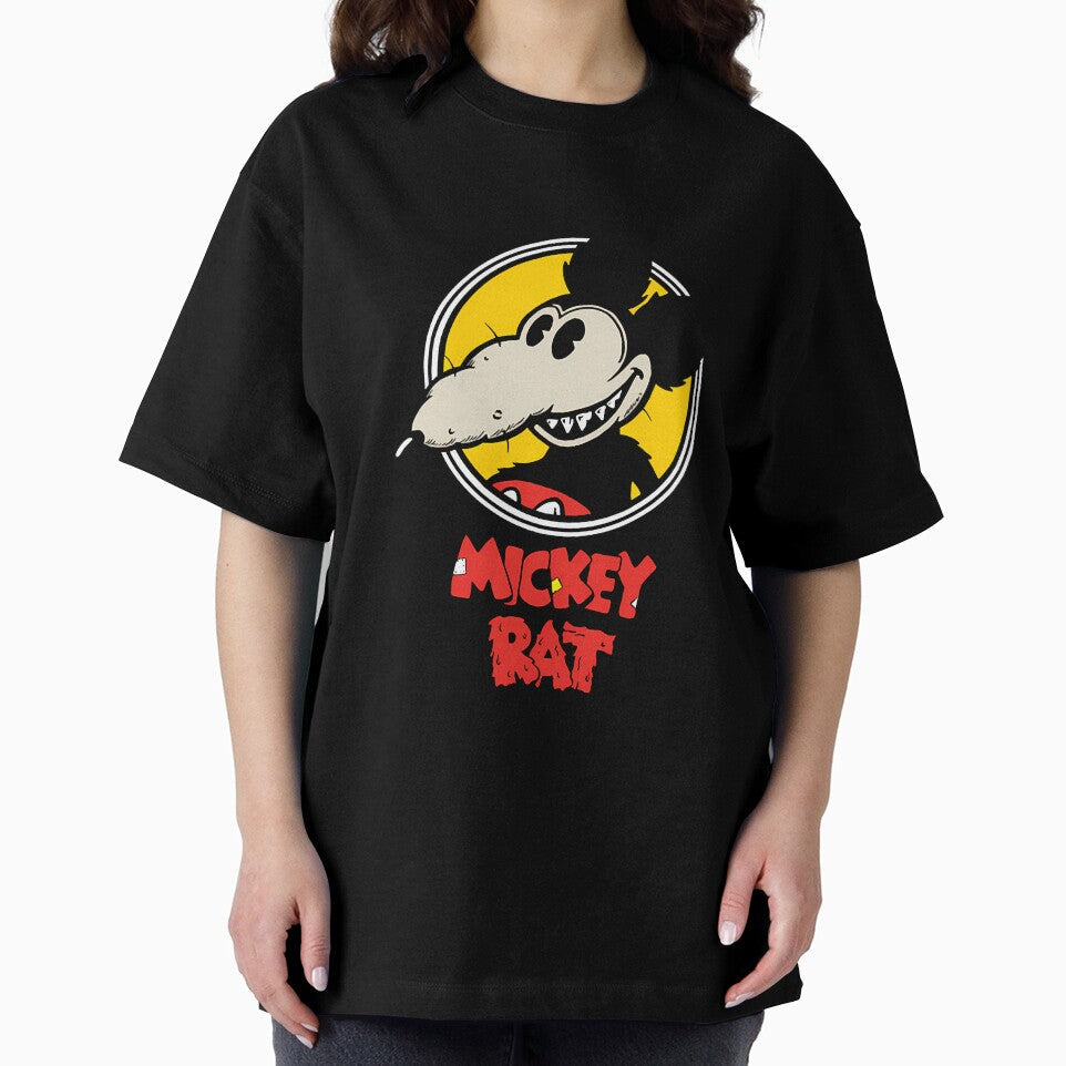 Vintage Míckéy Rat Funny by MyrtieDicki Unisex , , , Long Sleeve Tee