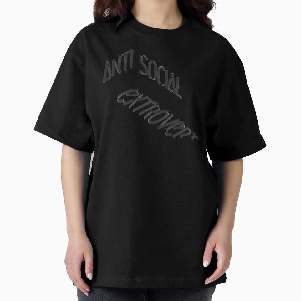 anti-social extrovert by reubenlevi Unisex , , , Long Sleeve Tee