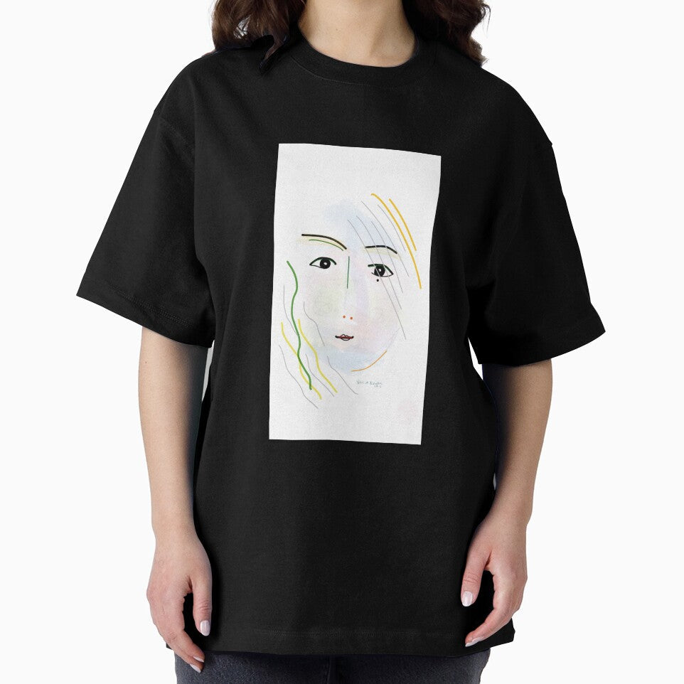 Soft painting 054 by Hjortur Unisex , , , Long Sleeve Tee