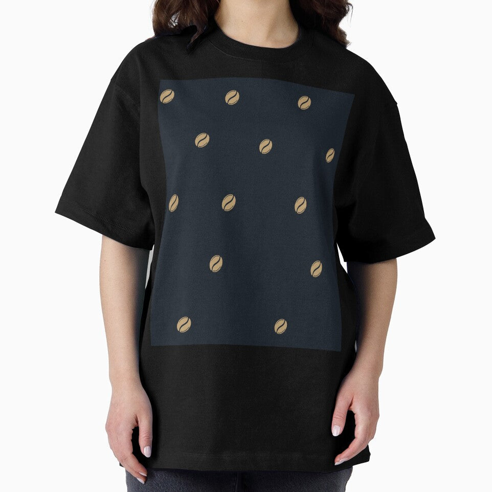 Coffee beans pattern by wa2022 Unisex , , , Long Sleeve Tee