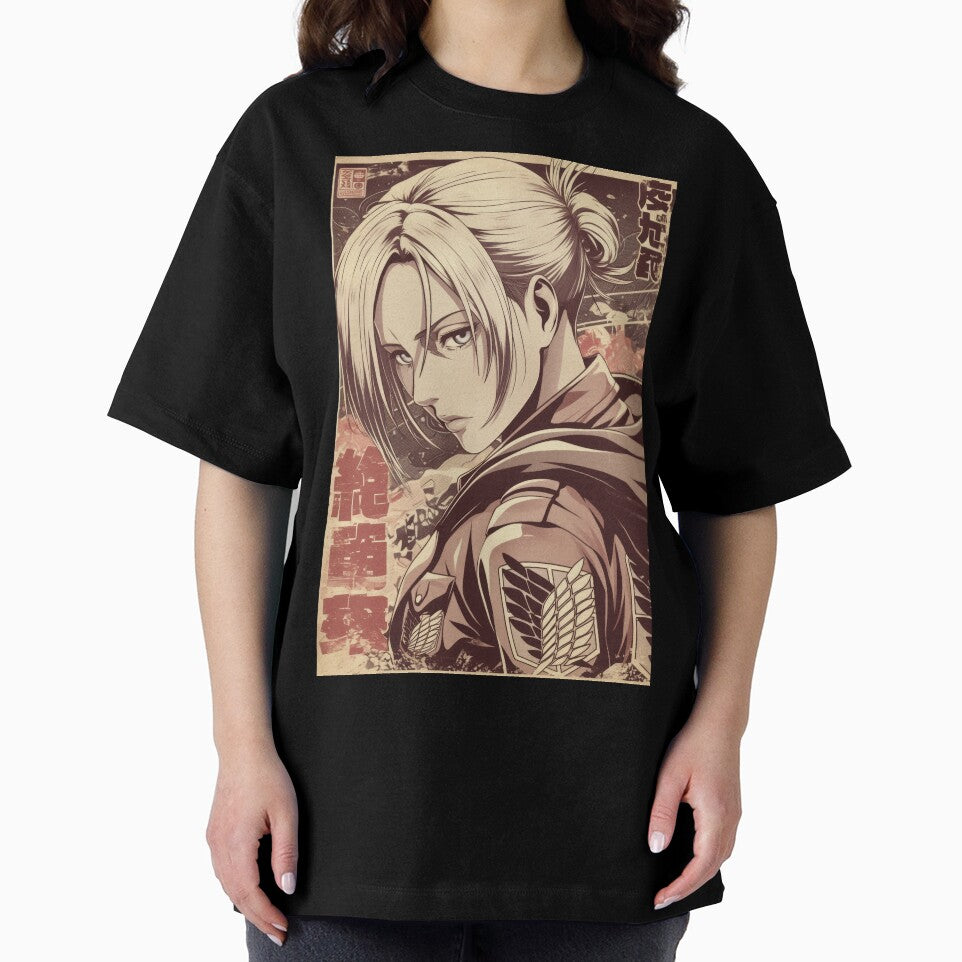 Annie Leonhart  Warm Rose Vintage Poster by AnimeArsenalPrints
