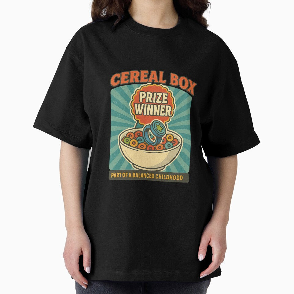 Cereal Box Prize Winner by TessAdventures Unisex , , , Long Sleeve Tee