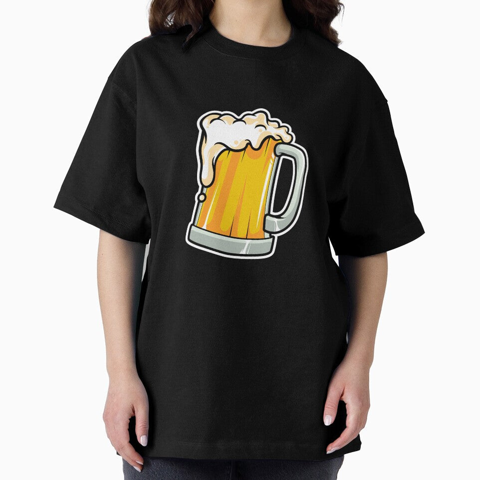 Alcohol Pun Beer and Hop-iness by bububabuinc Unisex , , , Long Sleeve Tee