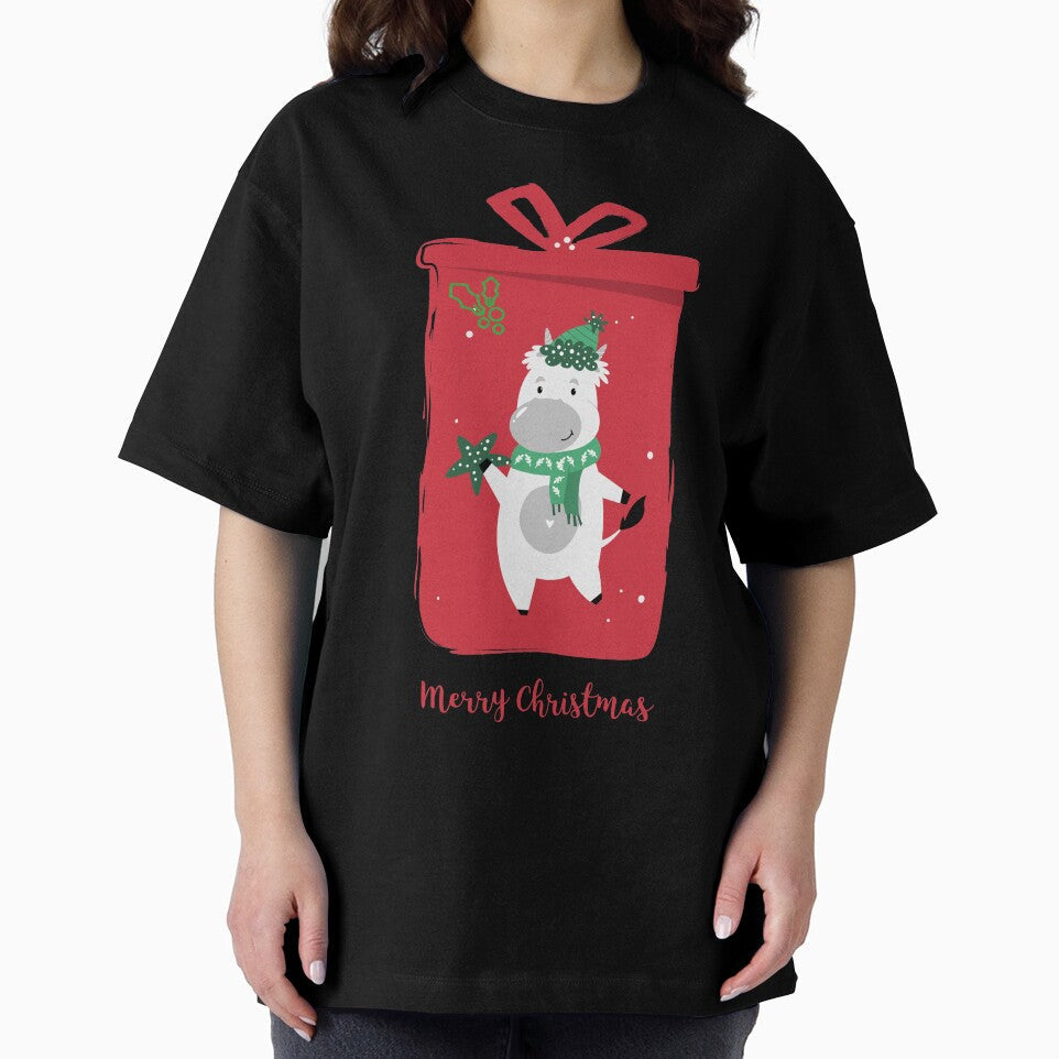 Vacas Kawaii Christmas Pajamas for Family by Ayurveda Fun Store Unisex , , , Long Sleeve Tee