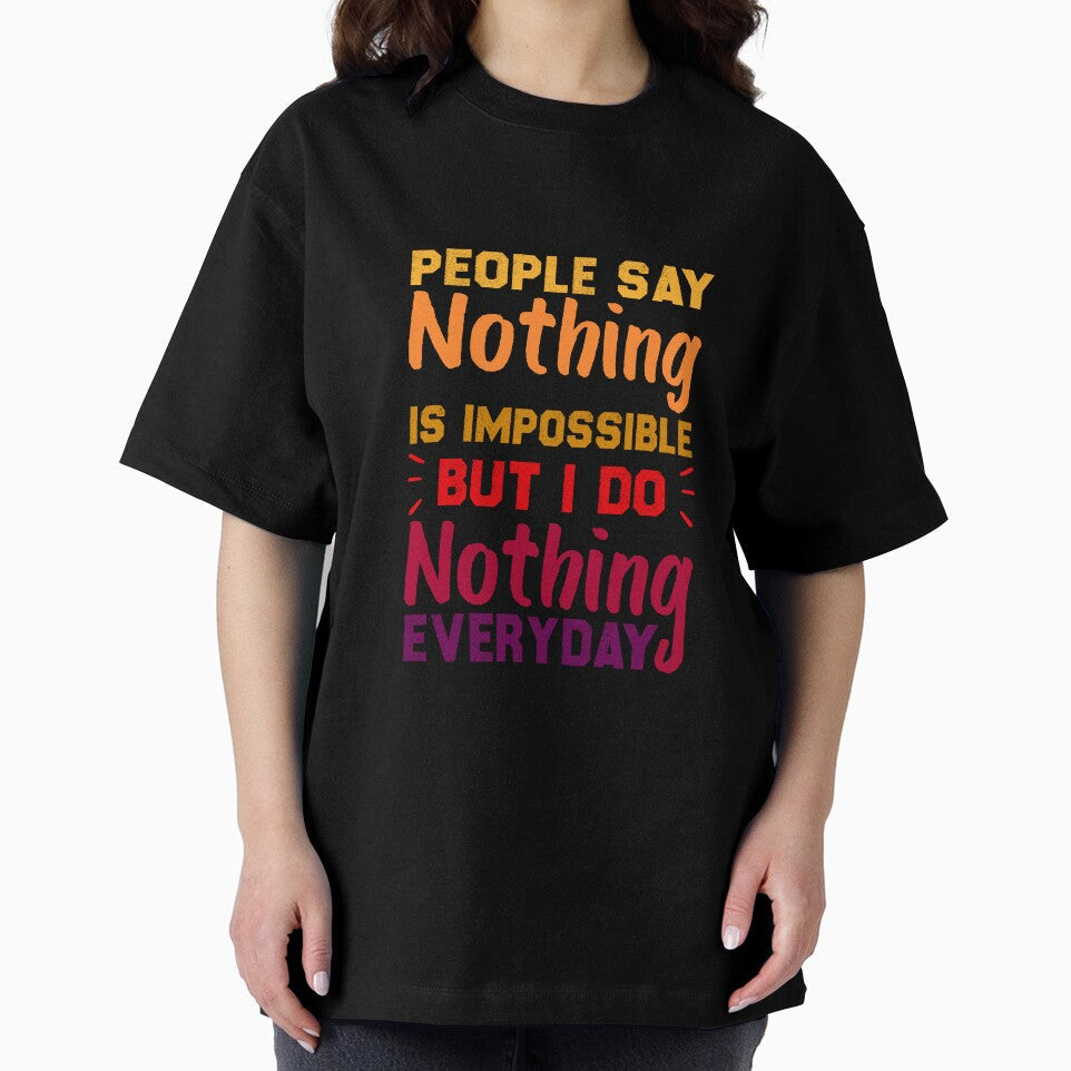 People Say Nothing Is Impossible But I Do Nothing Everyday | Funny koala sayings by Azz4art