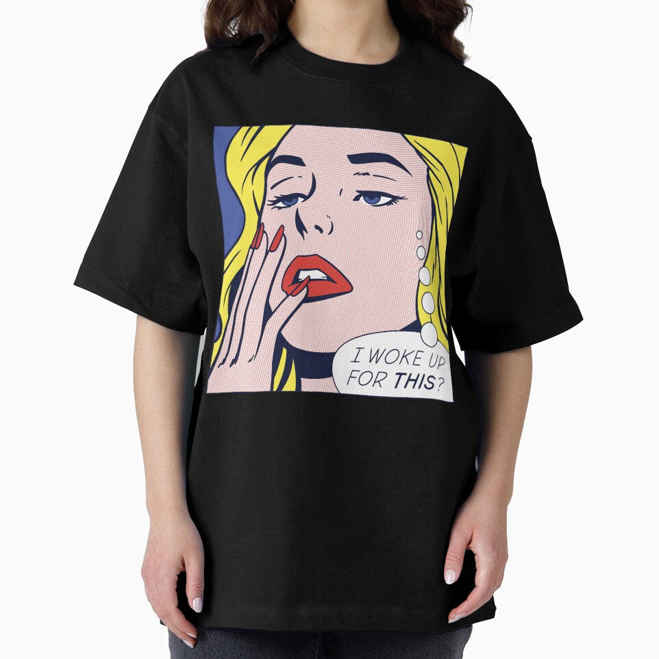 Pop Awake Girl by Corbin Hunsaker Unisex , , , Long Sleeve Tee